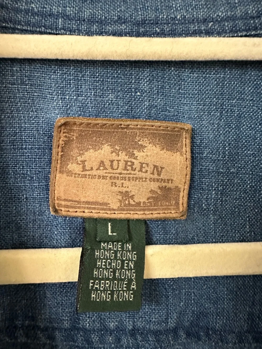 Ralph Lauren Denim Utility Jacket - Blue - Picture 3 of 7
